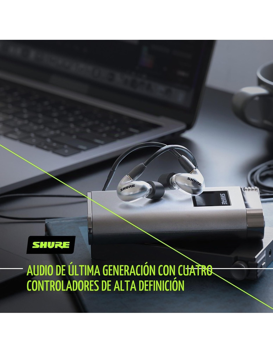 Audifonos In-Ear alambricos con cancelación de ruido 5
