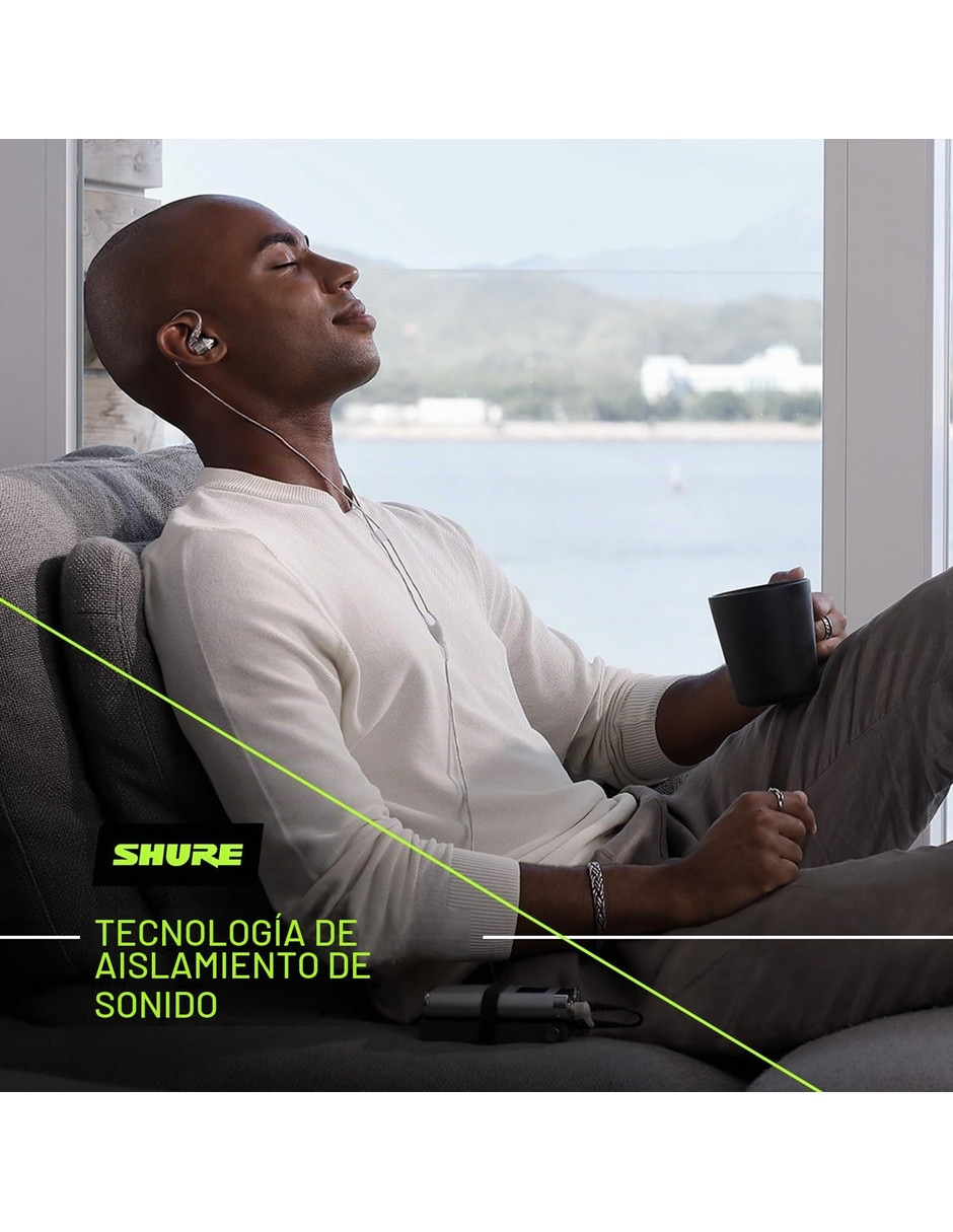 Audifonos In-Ear alambricos con cancelación de ruido