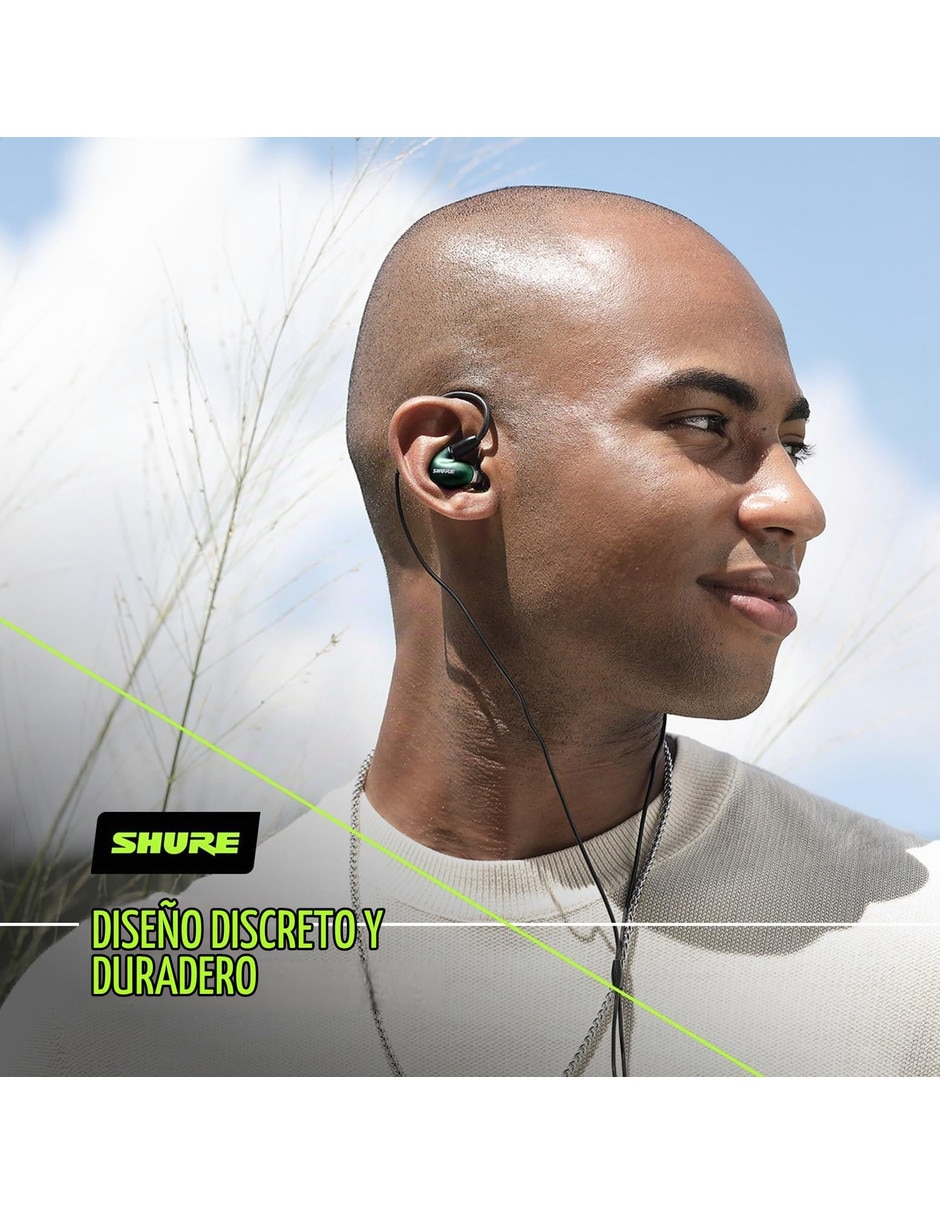 Audifonos In-Ear alambricos con cancelación de ruido