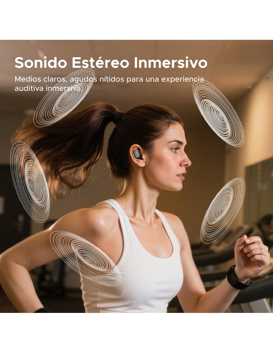 Audifonos in-ear inalámbricos con cancelación de ruido 5