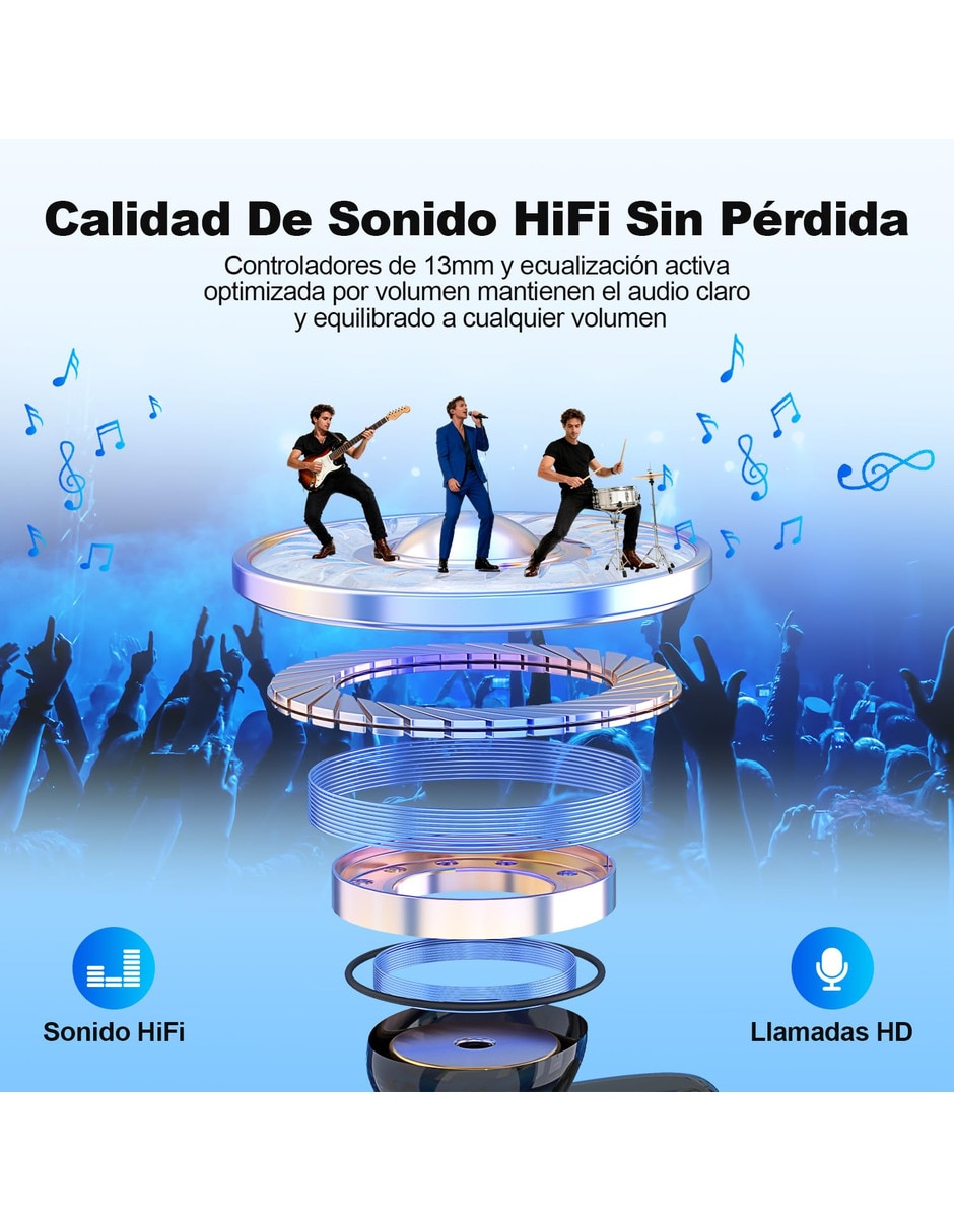 Audífonos true wireless inalámbricos 2