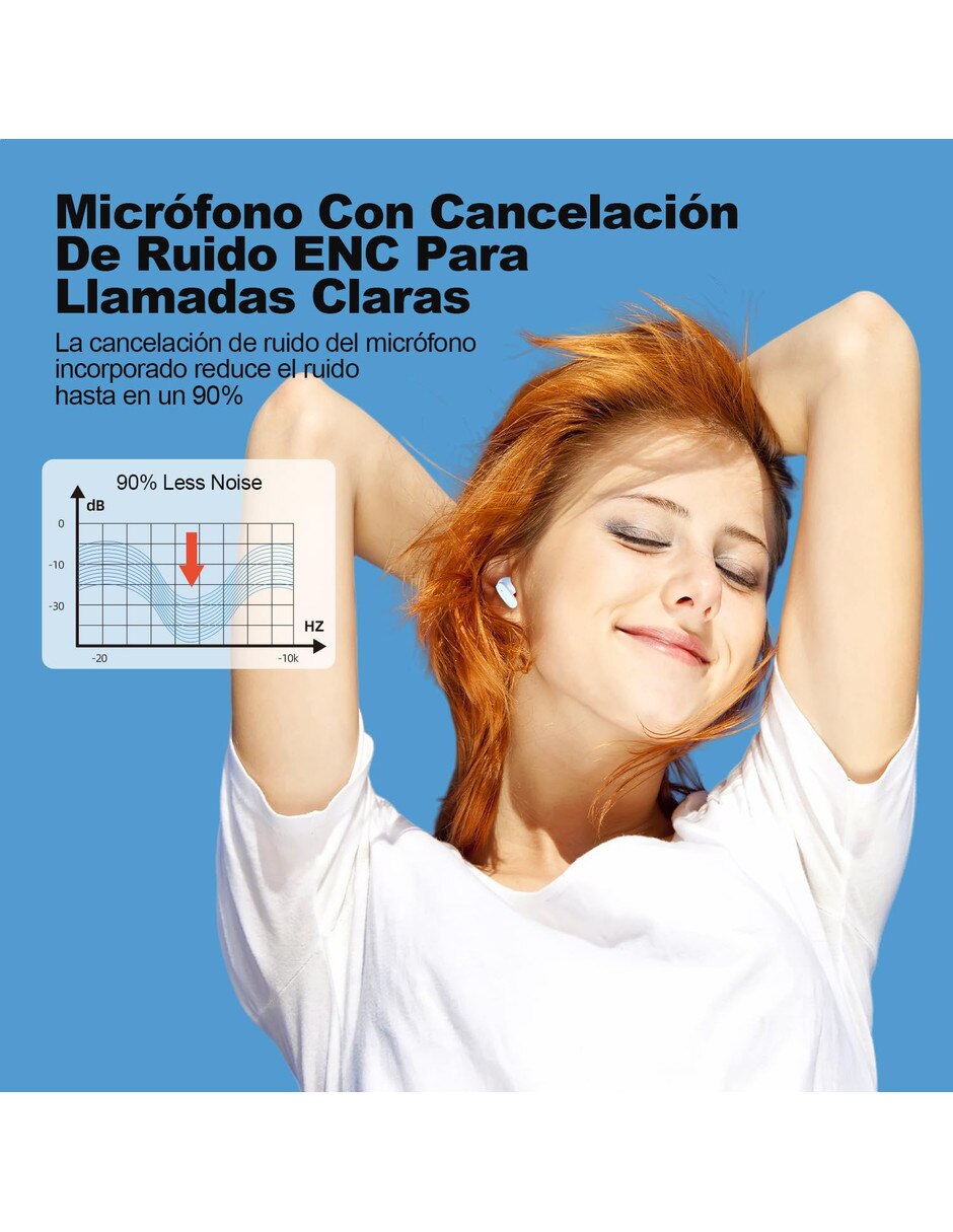 Audífonos in-ear inalámbricos 3