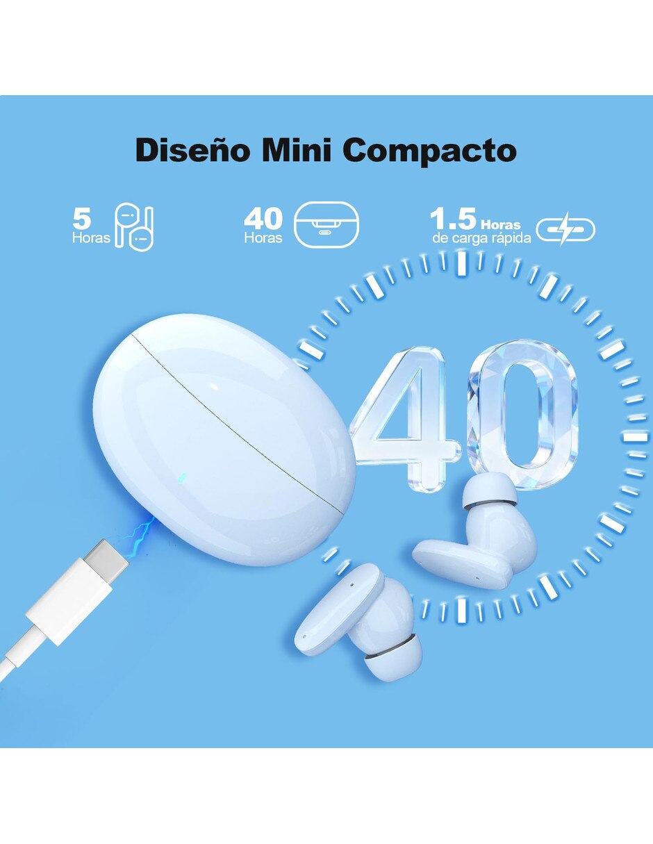 Audífonos in-ear inalámbricos 4