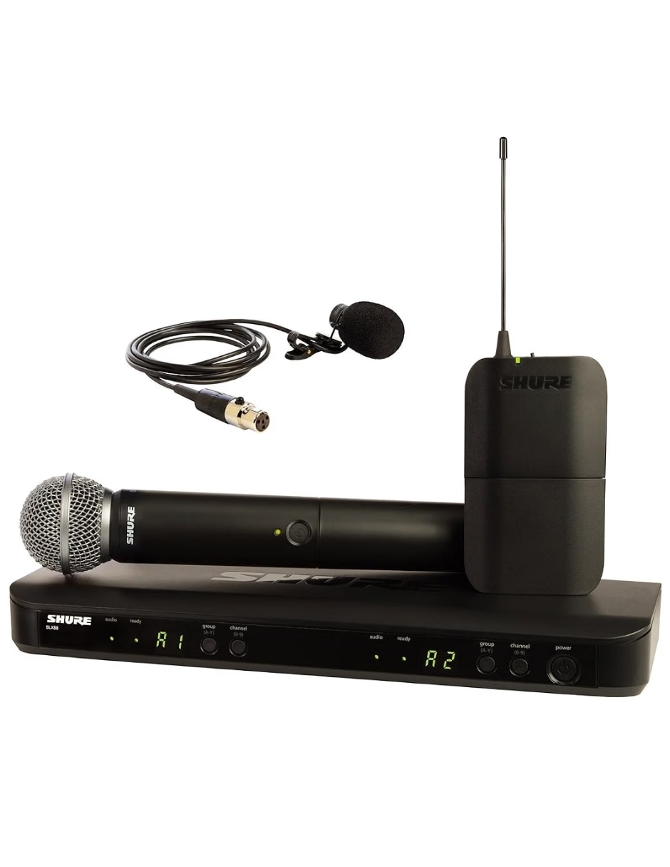Micrófono BLX1288/W85-J11 inalámbrico
