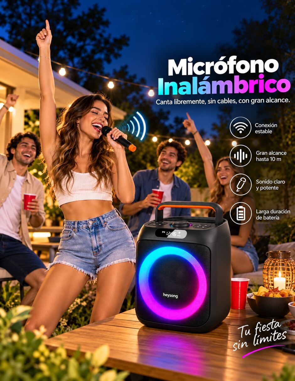 Bocina bluetooth 8