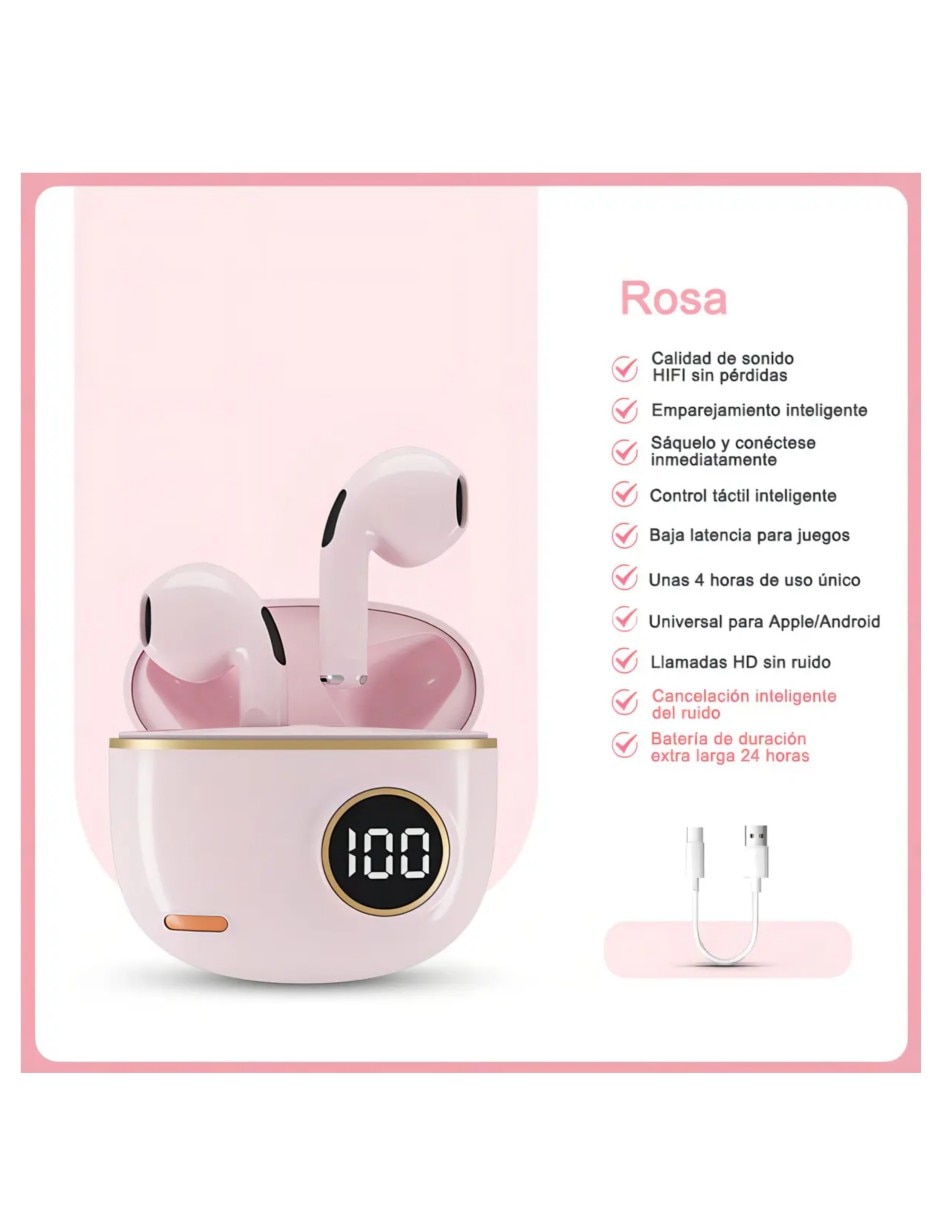Audífonos In-Ear inalámbricos con cancelación de ruido 2
