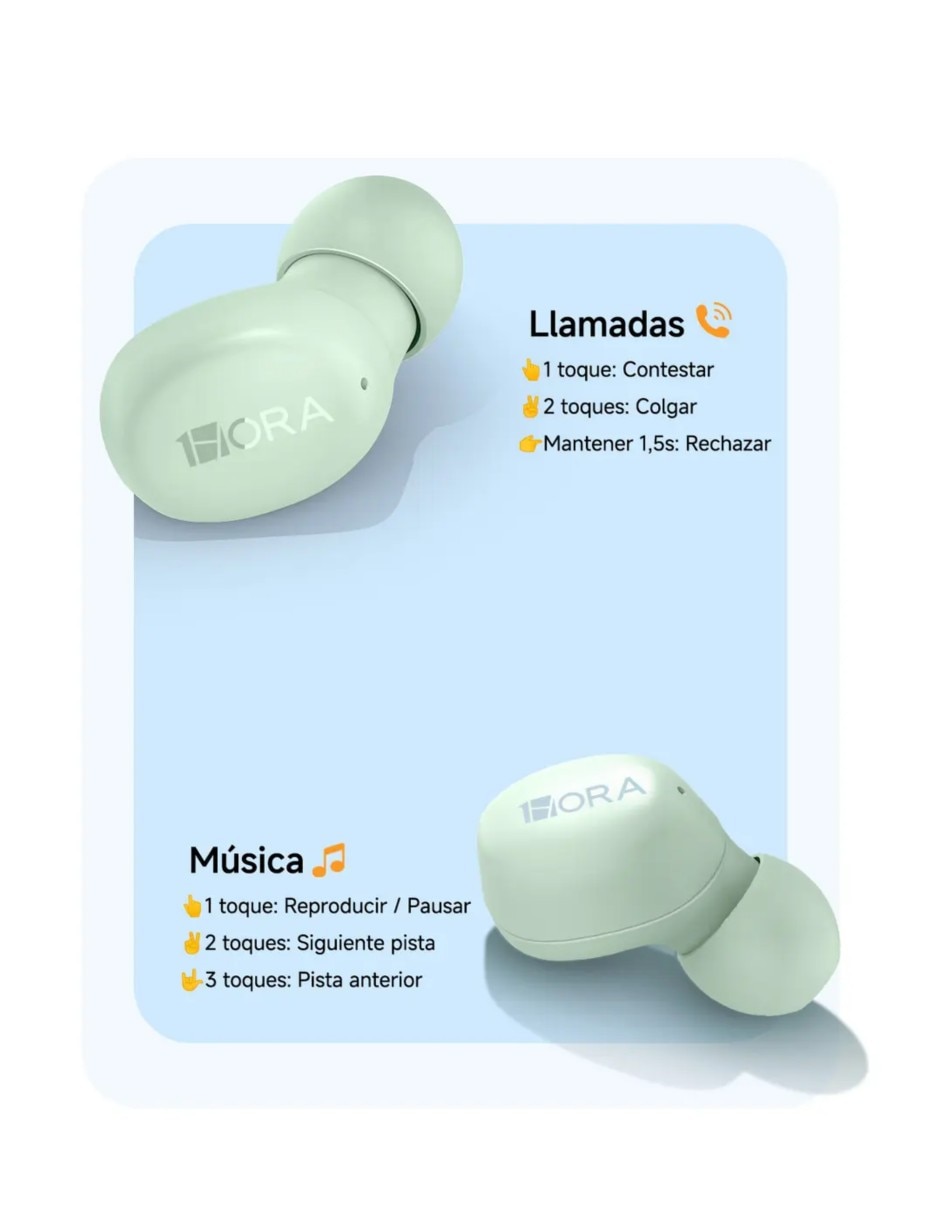 Audífonos In-Ear inalámbricos con cancelación de ruido 4