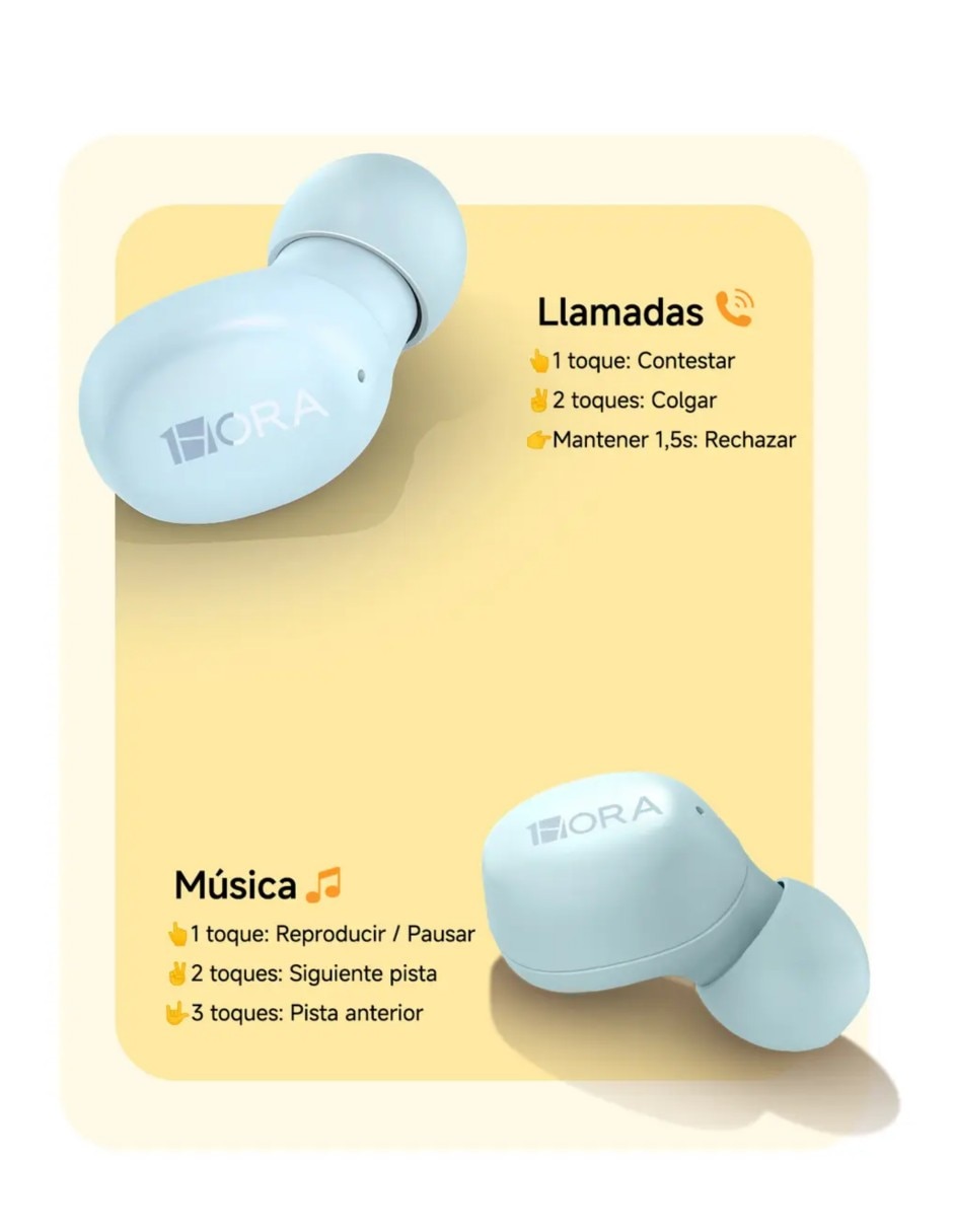 Audífonos In-Ear inalámbricos con cancelación de ruido 4