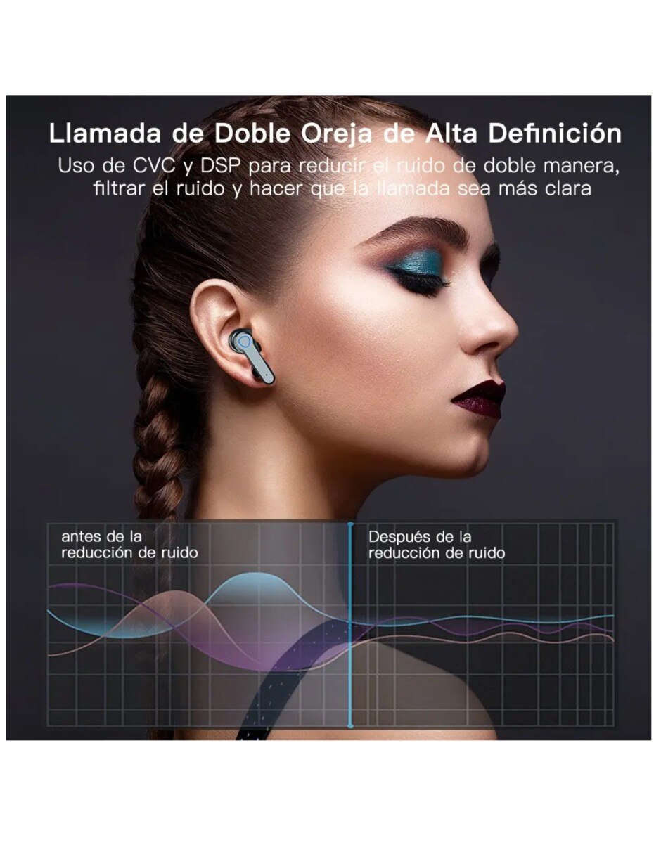 Audífonos In-Ear inalámbricos 5
