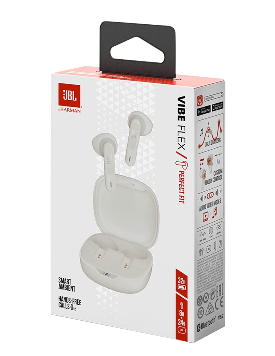 Audífonos In-Ear JBL Vibe Flex Inalámbrica con (si aplica) Sí 3