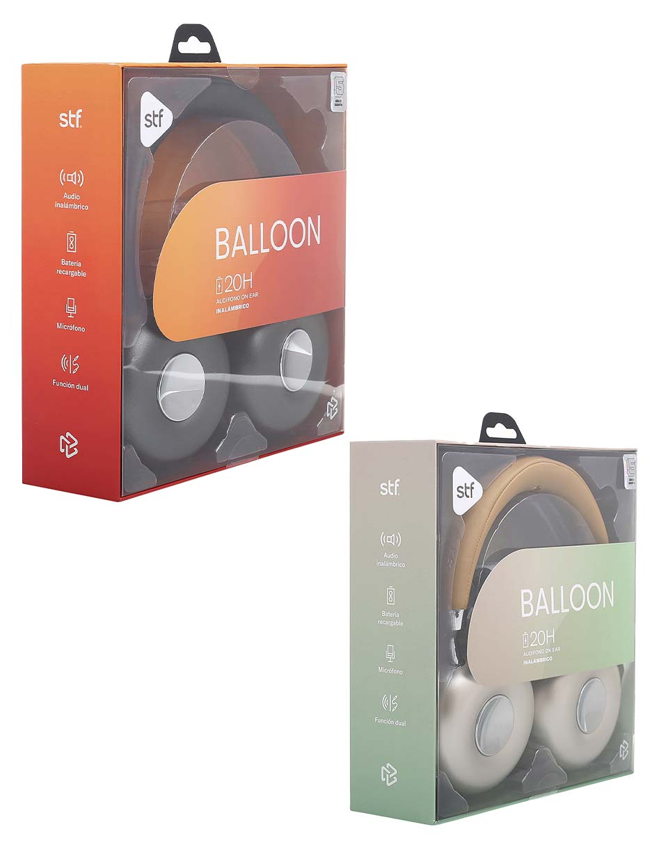 Set de audífonos Balloon STF Inalámbrica con (si aplica) No 5