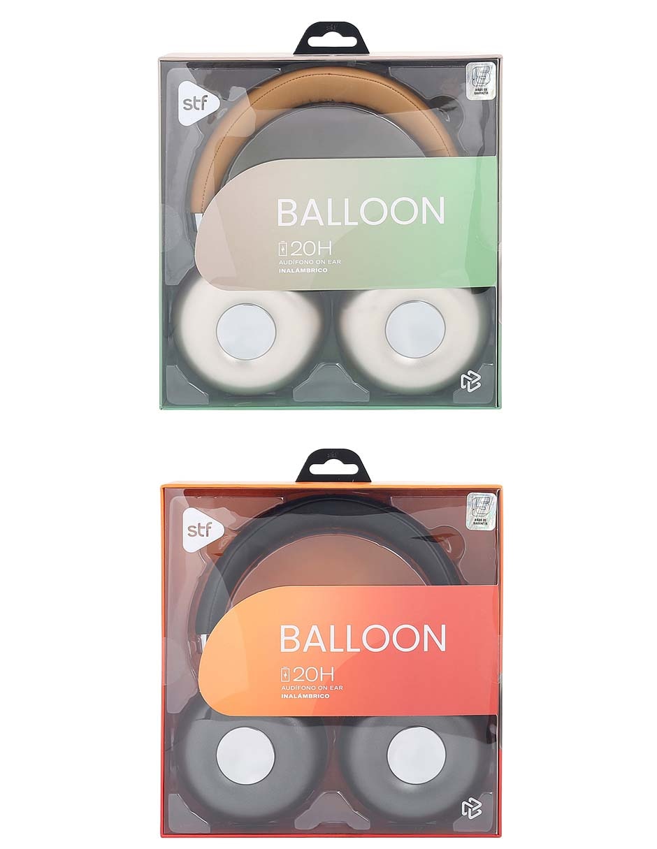 Set de audífonos Balloon STF Inalámbrica con (si aplica) No 6