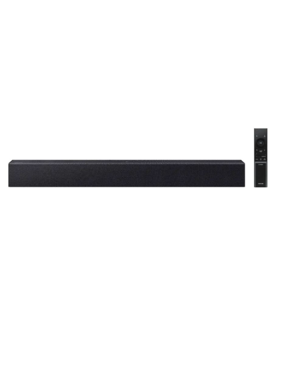 Barra de sonido HW-B400F con subwoofer (si aplica) Barra de sonido HW-B400F con subwoofer (si aplica)