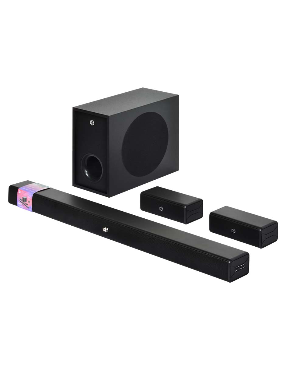 Barra de sonido Home Audio 5.1 Bluetooth 5.3 HDMI ARC con subwoofer 2