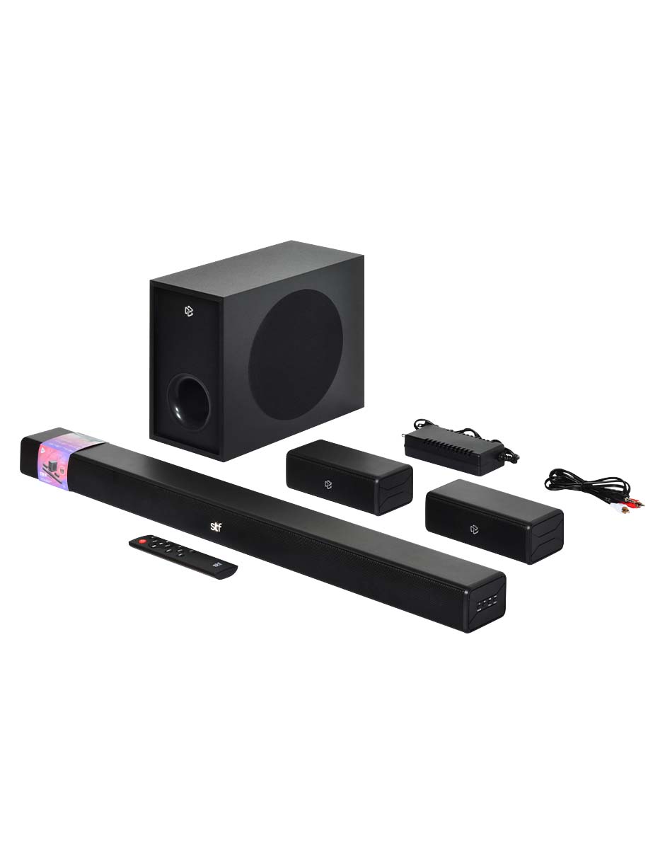 Barra de sonido Home Audio 5.1 Bluetooth 5.3 HDMI ARC con subwoofer 4
