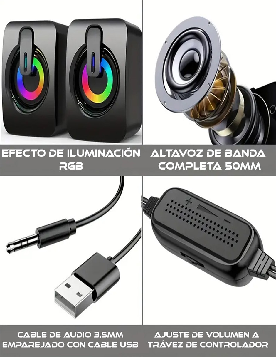 Set de bocinas SC-BOCK2053 Alámbrica 6