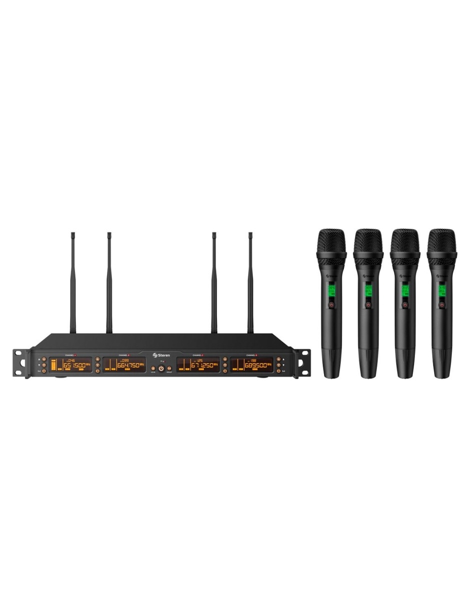 Set micrófono alámbrico e inálambrico 5