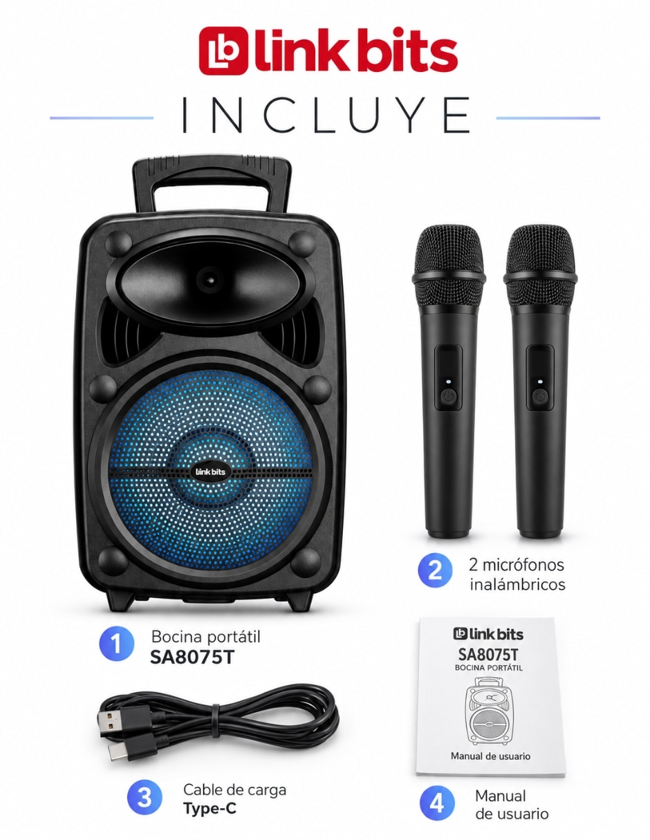 Bocina portátil bluetooth 2