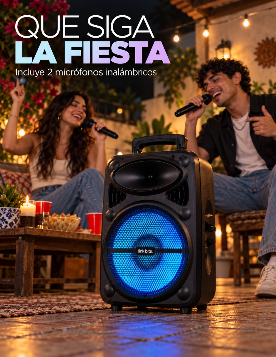 Bocina portátil bluetooth 5